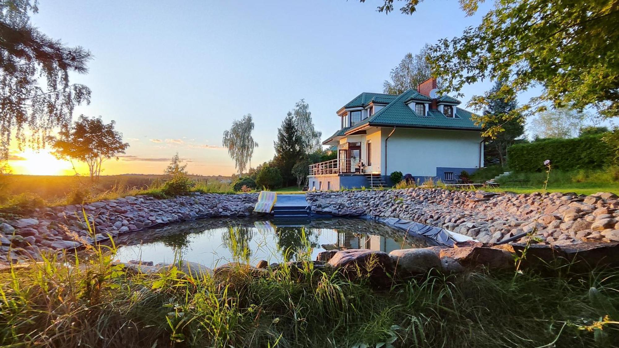 Dom Nad Jeziorem Zbiczno Siedlisko Grzmieca المظهر الخارجي الصورة